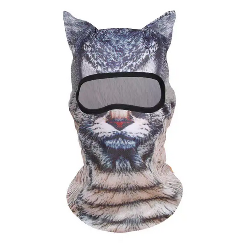 3D Animal Print Balaclava Ski Mask