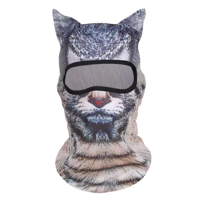 3D Animal Print Balaclava Ski Mask