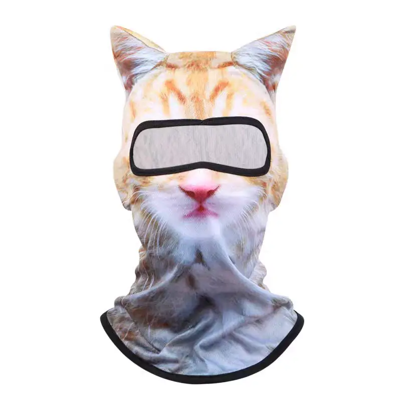 3D Animal Print Balaclava Ski Mask