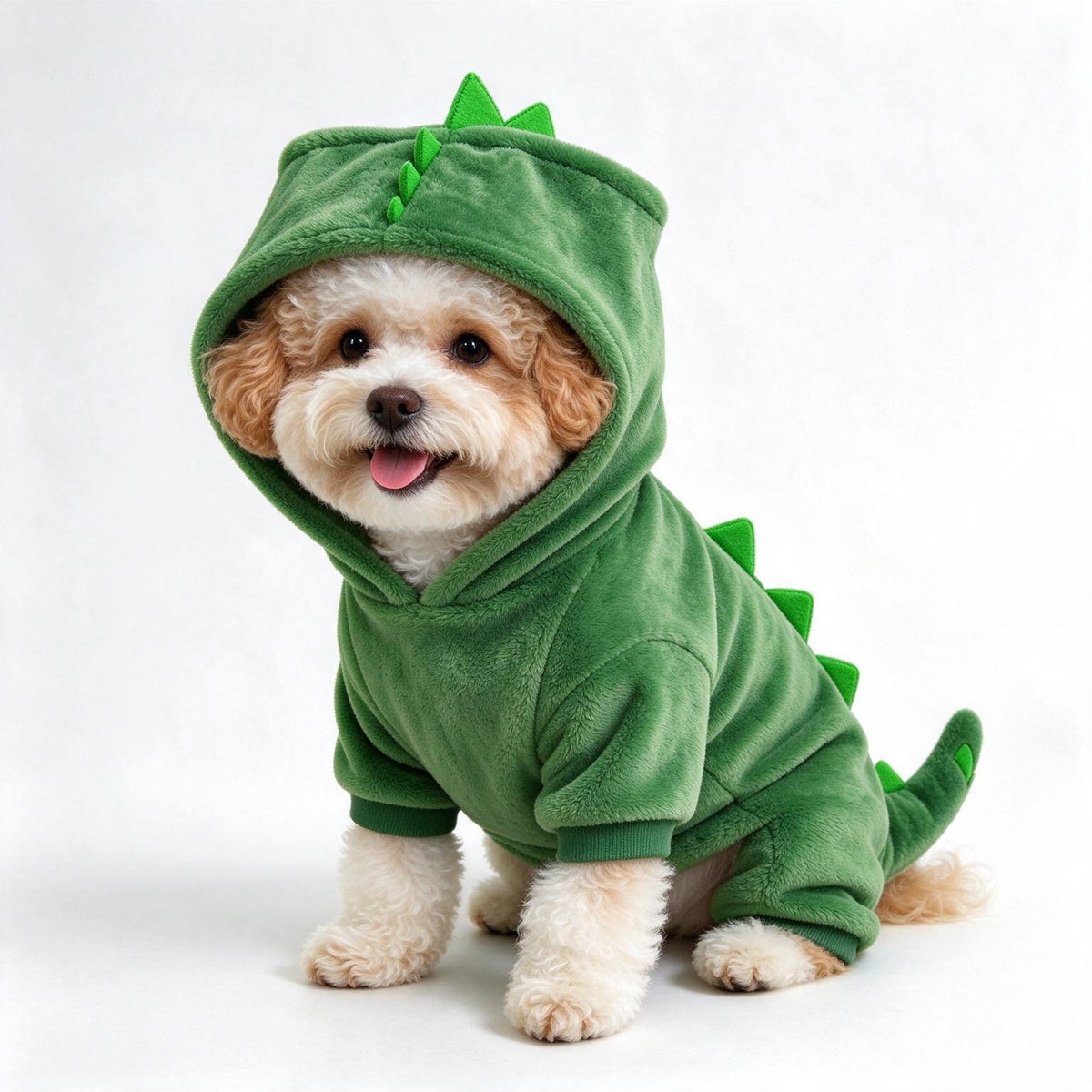 Dog Dinosaur Hooded Outfit