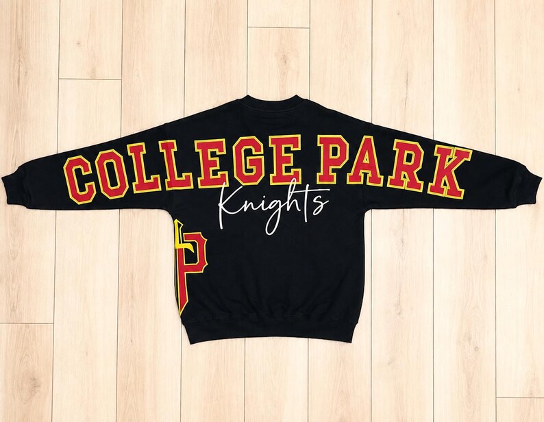 Custom Oversized Billboard Mascot Crewneck Sweatshirt