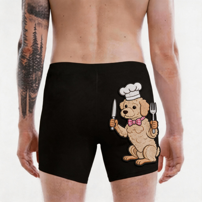 "Chow Down" Custom Pet Boxer Briefs