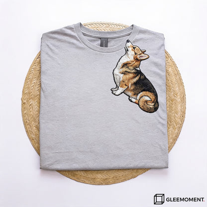 The "Biting Corner" Embroidered Pet Tee