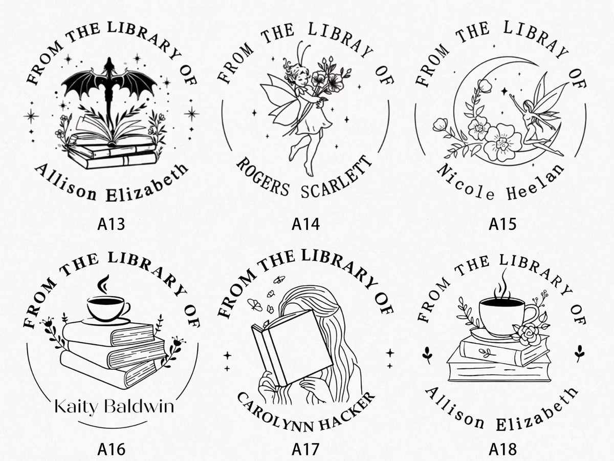 Personalized Book Embosser, Gifts for Book Lovers