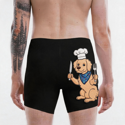 "Chow Down" Custom Pet Boxer Briefs