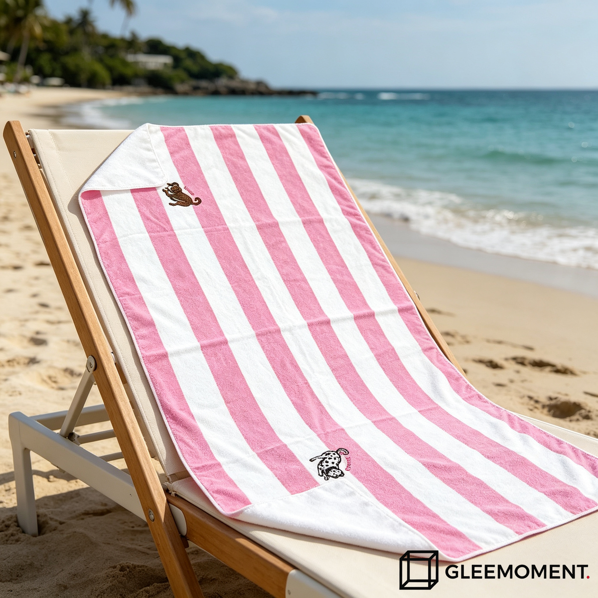 The "Biting Corner" Custom Beach Towel