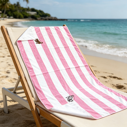The "Biting Corner" Custom Beach Towel