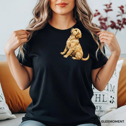 The "Biting Corner" Embroidered Pet Tee