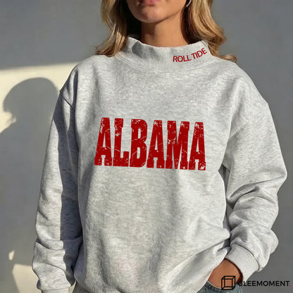 The Custom Hometown Pride Vintage Mock Neck Sweatshirt