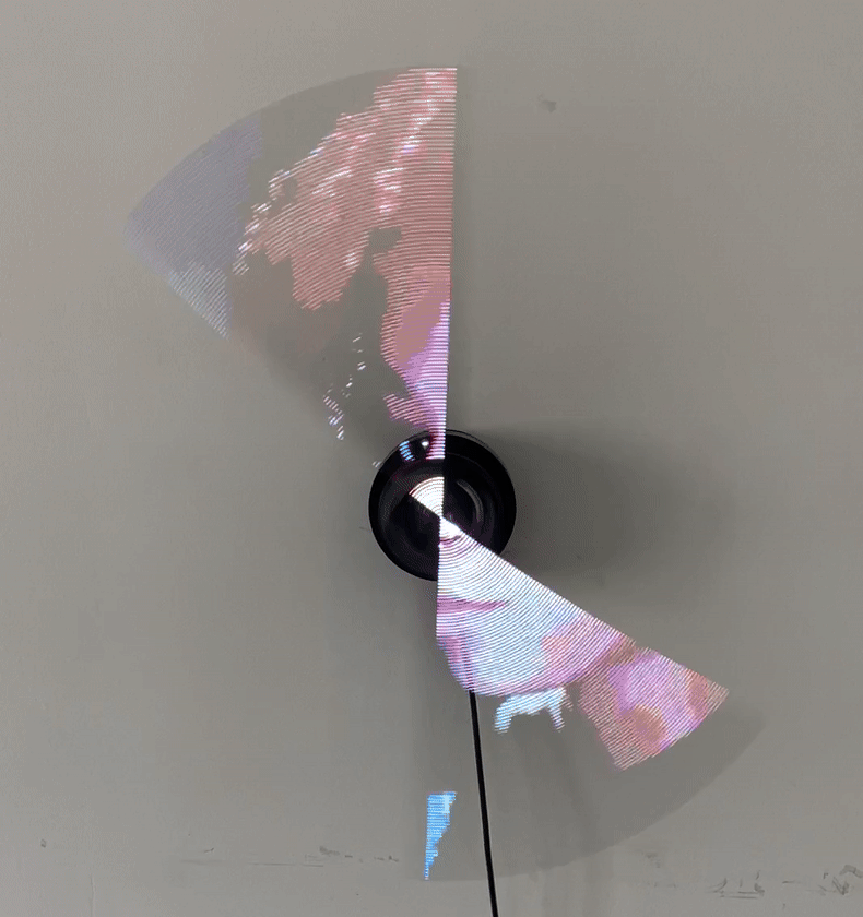 Custom Hologram Photo LED Fan Display