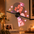 Custom Hologram Photo LED Fan Display