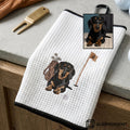 Custom Pet Portrait Golf Towel