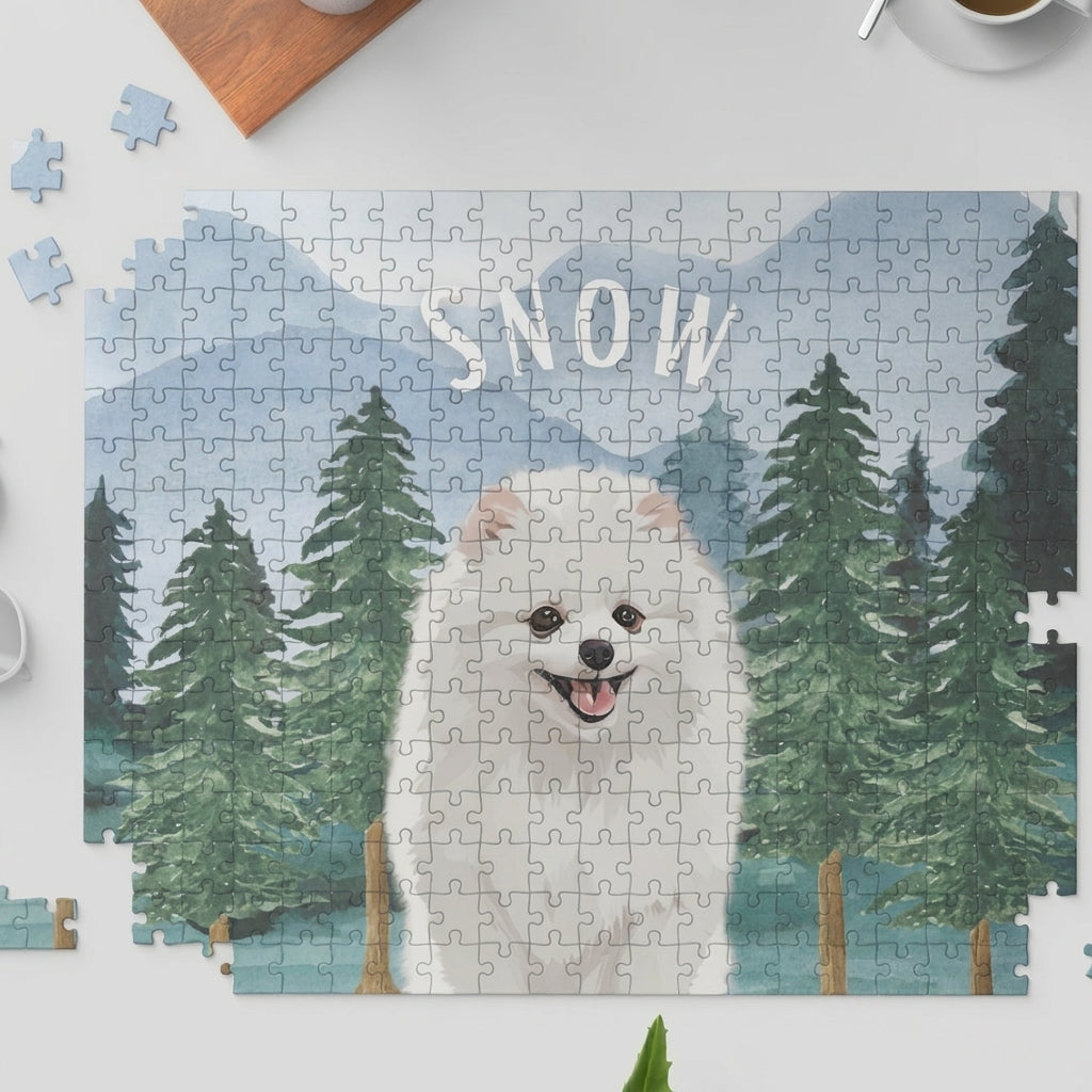 Custom Pet Portrait Puzzle