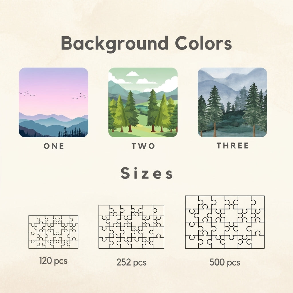 Custom Pet Portrait Puzzle