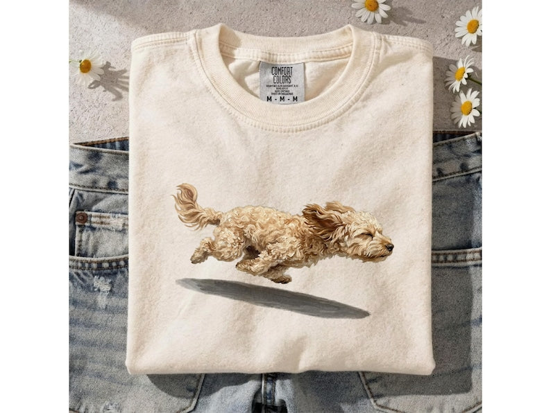 Custom Running Pet Portrait Shirt