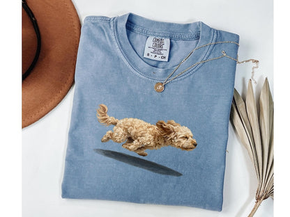 Custom Running Pet Portrait Shirt