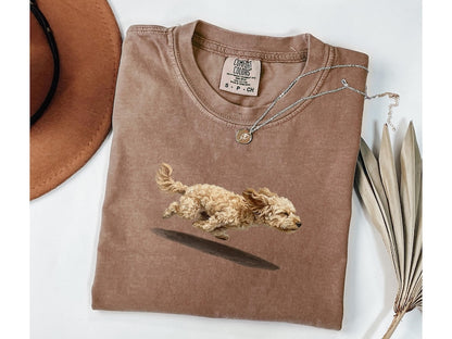 Custom Running Pet Portrait Shirt