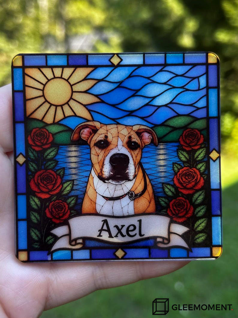 Custom Pet Portrait Fridge Magnet