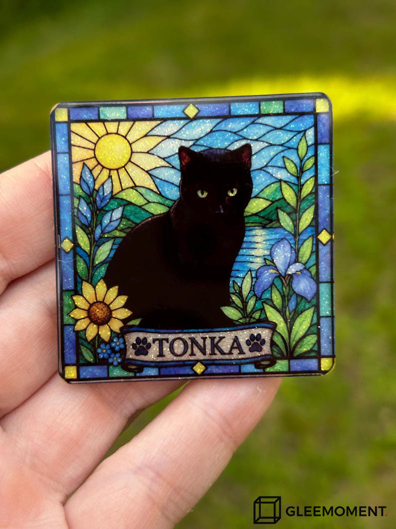 Custom Pet Portrait Fridge Magnet