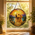 Custom Scenic Pet Memorial Suncatcher