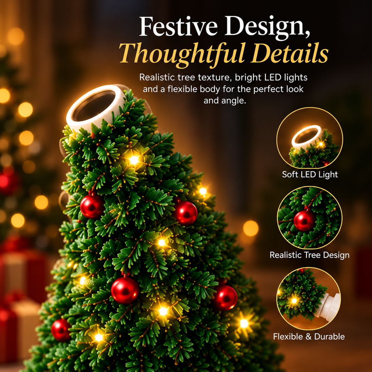 Christmas Tree Projection Light