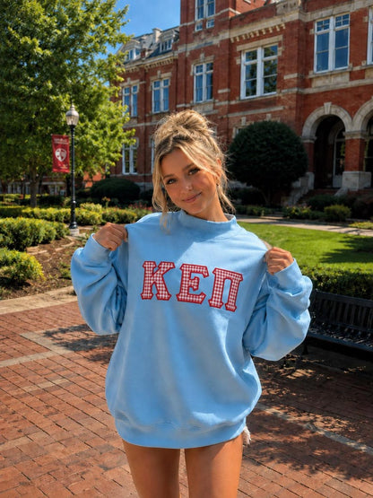 Custom Varsity Appliqué Sweatshirt