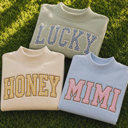 Custom Varsity Appliqué Sweatshirt