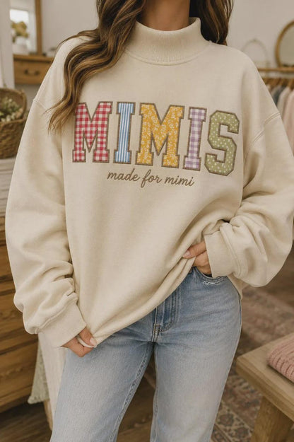 Custom Varsity Appliqué Sweatshirt