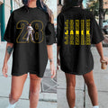Personalized Photo Jersey Number Sweatshirt | Custom Repeated Back Name Baseball Crewneck