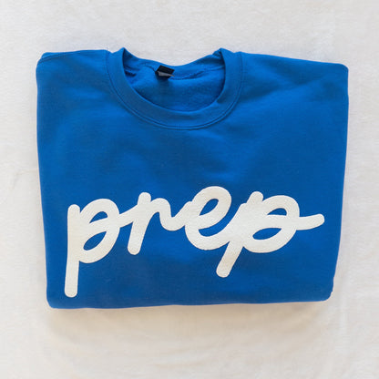 Personalized Custom Sports Puff Foam Print Crewneck Sweatshirt
