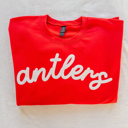 Personalized Custom Sports Puff Foam Print Crewneck Sweatshirt