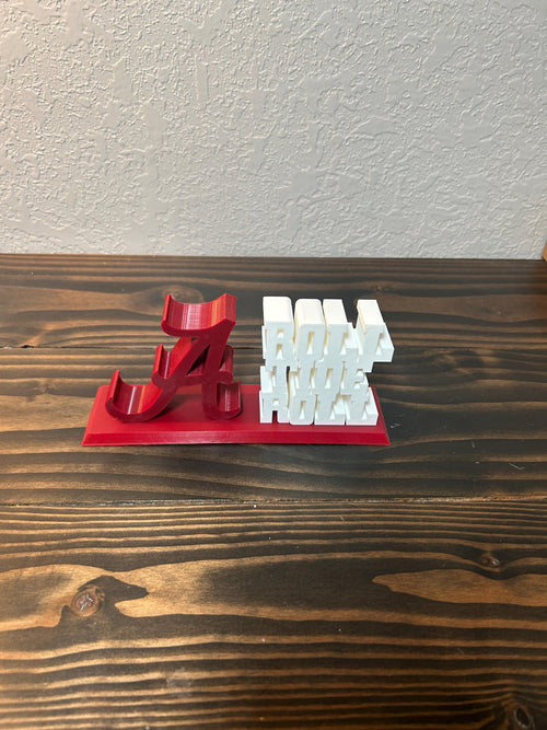 3D Printed Sports Desk Organizer Set