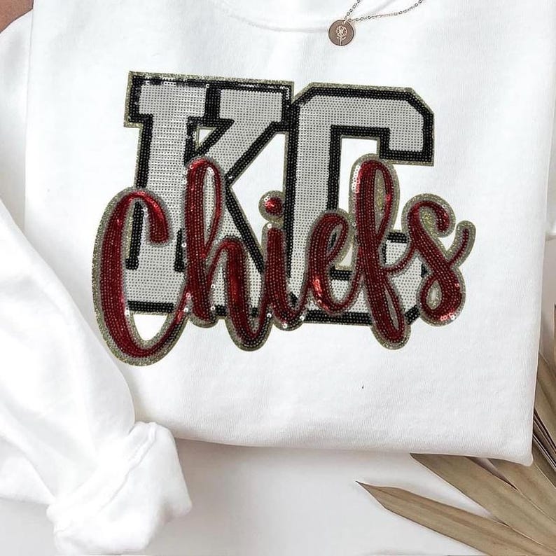 Bling Rhinestone Football Fan Sweatshirt