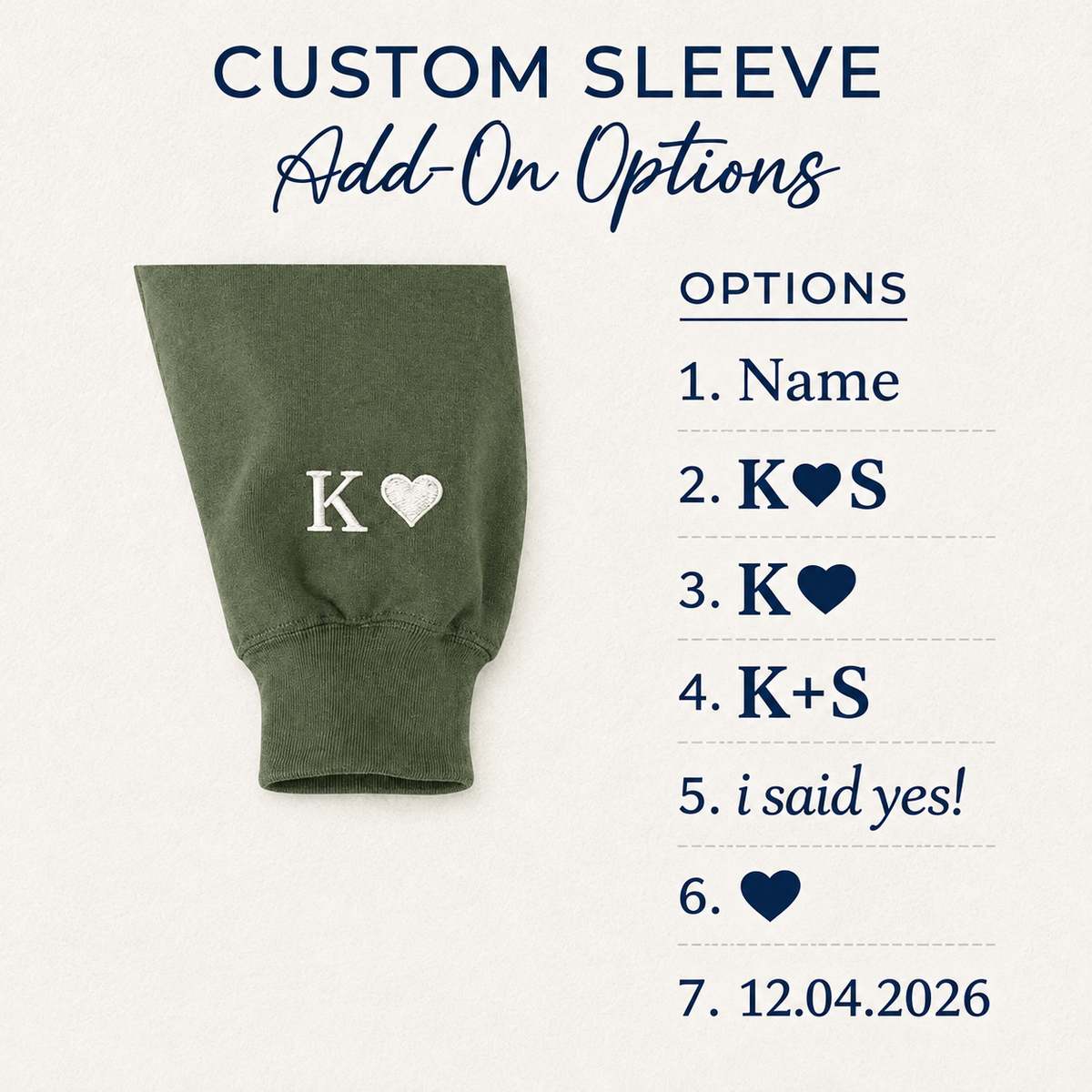 Personalized Mom Dad Sweatshirt