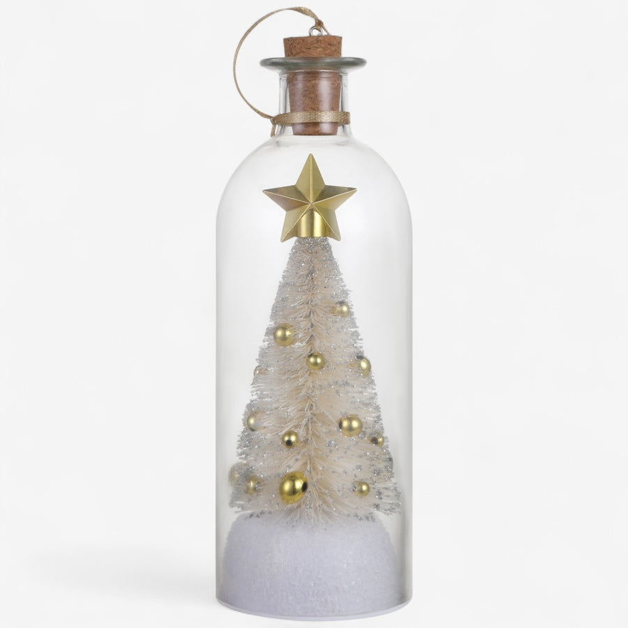 Recordable Christmas Tree Bottle Ornament