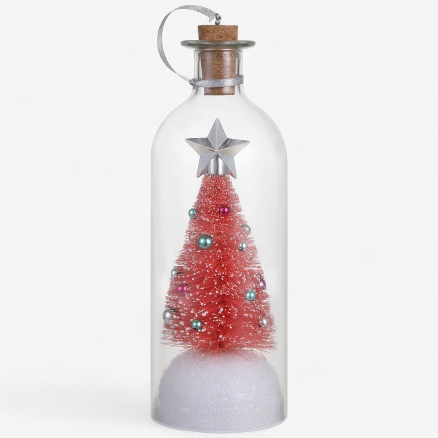 Recordable Christmas Tree Bottle Ornament