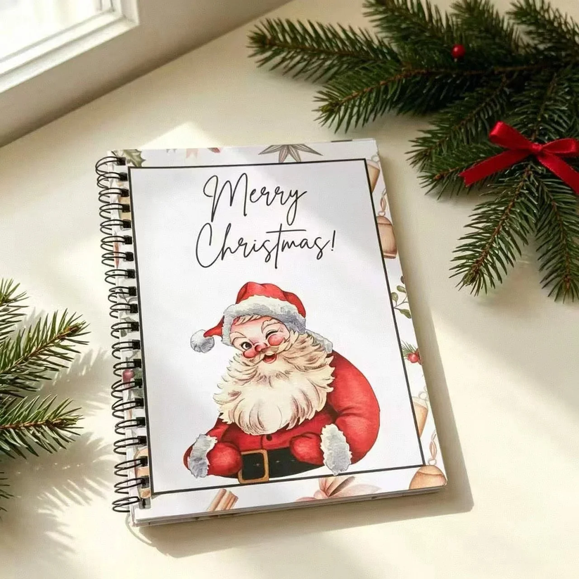 Christmas Spiral Gift Card Book