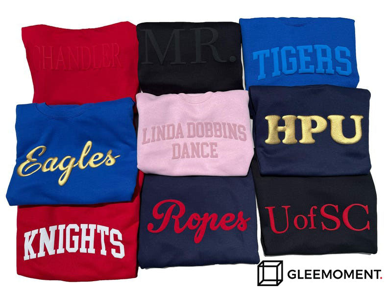 Custom 3D Embossed Tone-on-Tone Hoodie