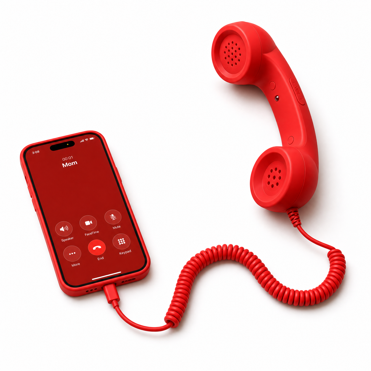 Retro Cell Phone Telephone Handset