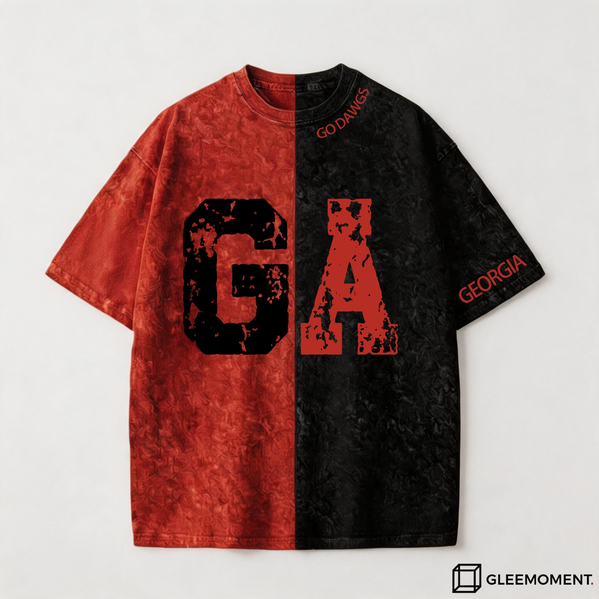 The Georgia State Pride Split Washed Graphic Tee
