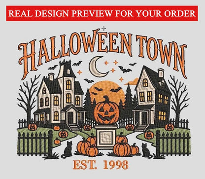 Halloweentown Embroidered Sweatshirt