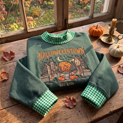 Halloweentown Embroidered Sweatshirt