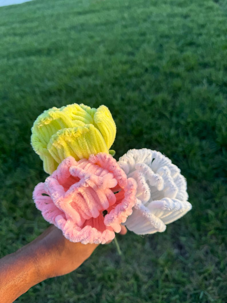 Handmade Pipe Cleaner Flower Bouquet