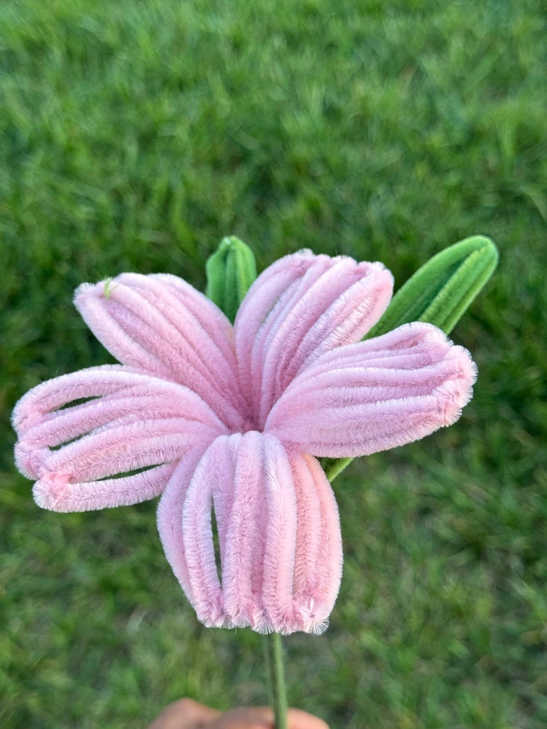Handmade Pipe Cleaner Flower Bouquet