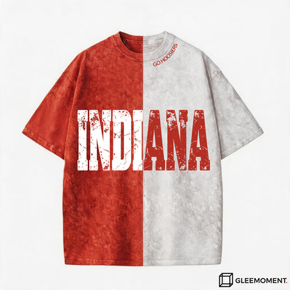 The Indiana Pride Split Washed Graphic Tee
