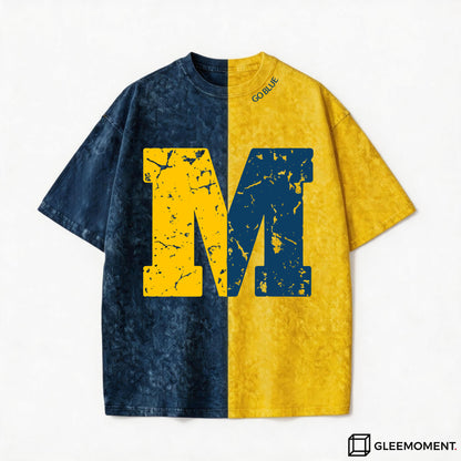 The Michigan Pride Split Washed Graphic Tee