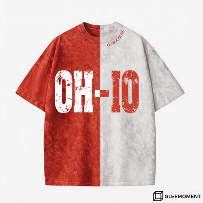 The Ohio Pride Split Washed Graphic Tee