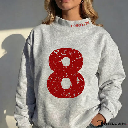 The Custom Hometown Pride Vintage Mock Neck Sweatshirt