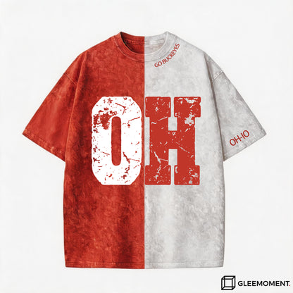 The Ohio Pride Split Washed Graphic Tee