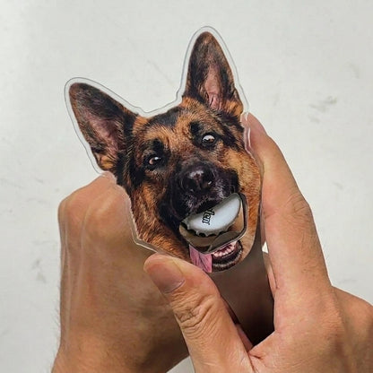 Personalized Custom Pet Face Bottle Opener